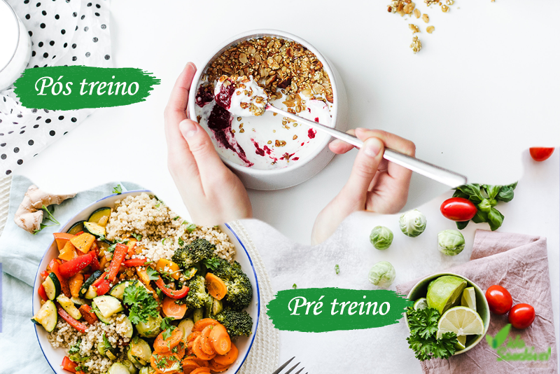 Lanches ideais para o pré e pós treino  Vida Saudável Empório